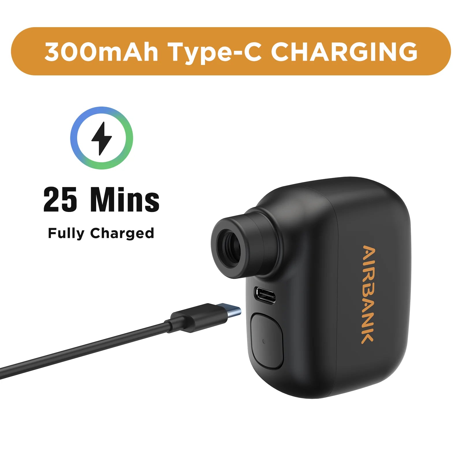 Keep your tires perfectly inflated with this portable electric mini bike pump—100 PSI max pressure, compatible with Presta and Schrader valves. An essential cycling accessory for on-the-go air inflation!