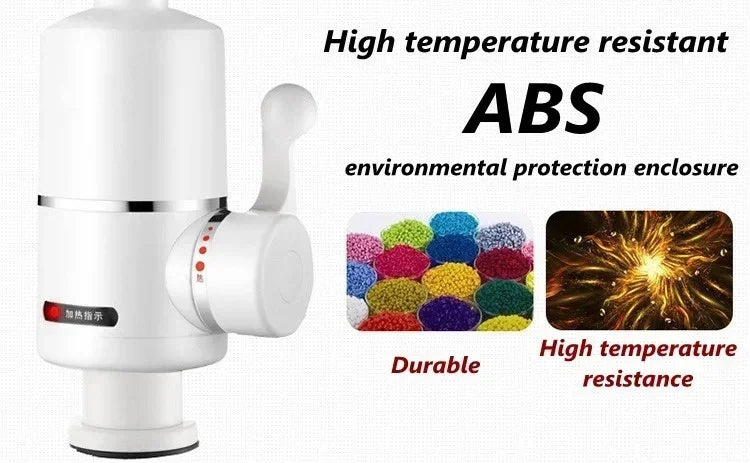 220V 3000W Electric Water Heater Kitchen Instant Hot Water Tap Heater Water Faucet Instantaneous Heater Heating Tap