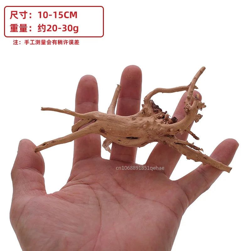 Fish Tank Decoration Natural Wooden Small Habitat Roots Driftwood Scenery Decorative Ornaments Aquarium Landscape Tree Roots