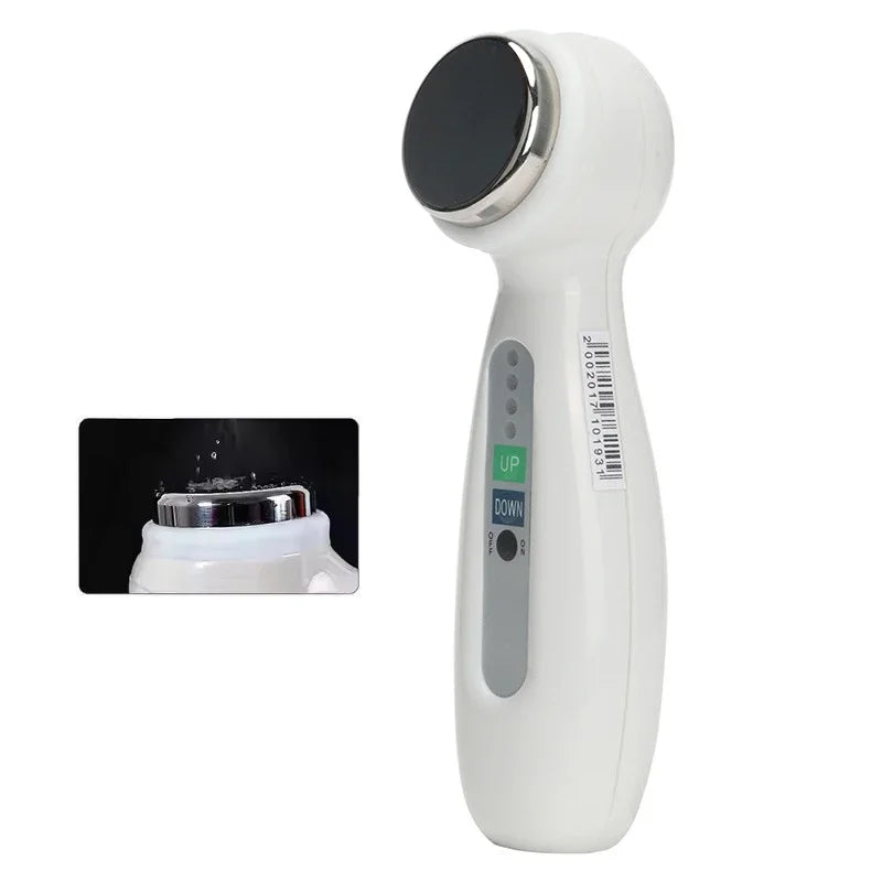 1Mhz 3Mhz Electric Ultrasonic Face Cleanser Massager 7 Colors Photon Sonic Lifting Facial Skin Care Anti Aging Wrinkle Removal