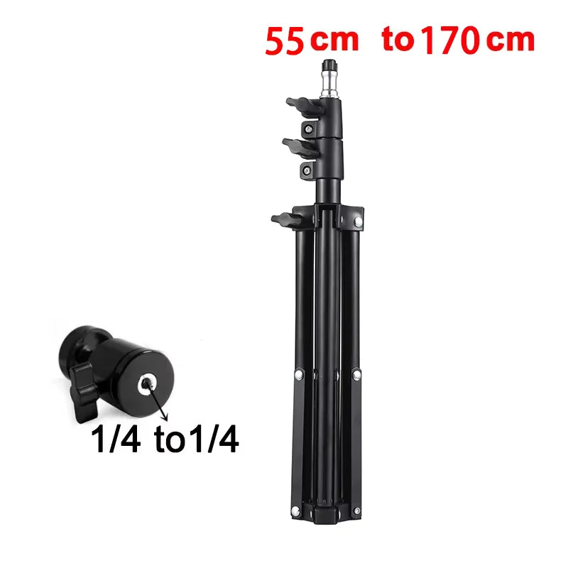 Projector stand live tripod portable photo video selfie flat-standing folding mobile phone stand triangular wholesale
