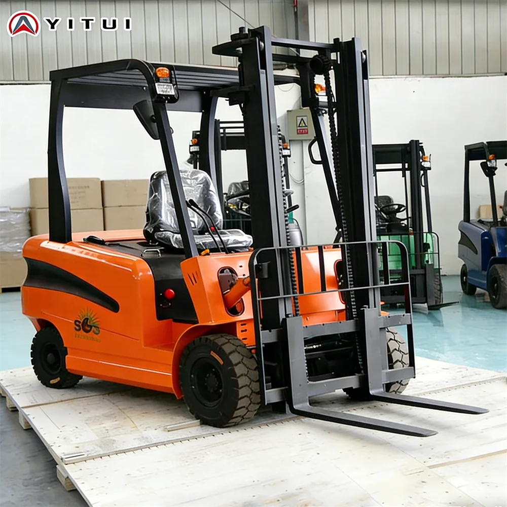 Support Customized With High Quality Generator Electric Forklift 1.5 Tons  Electric Forklift