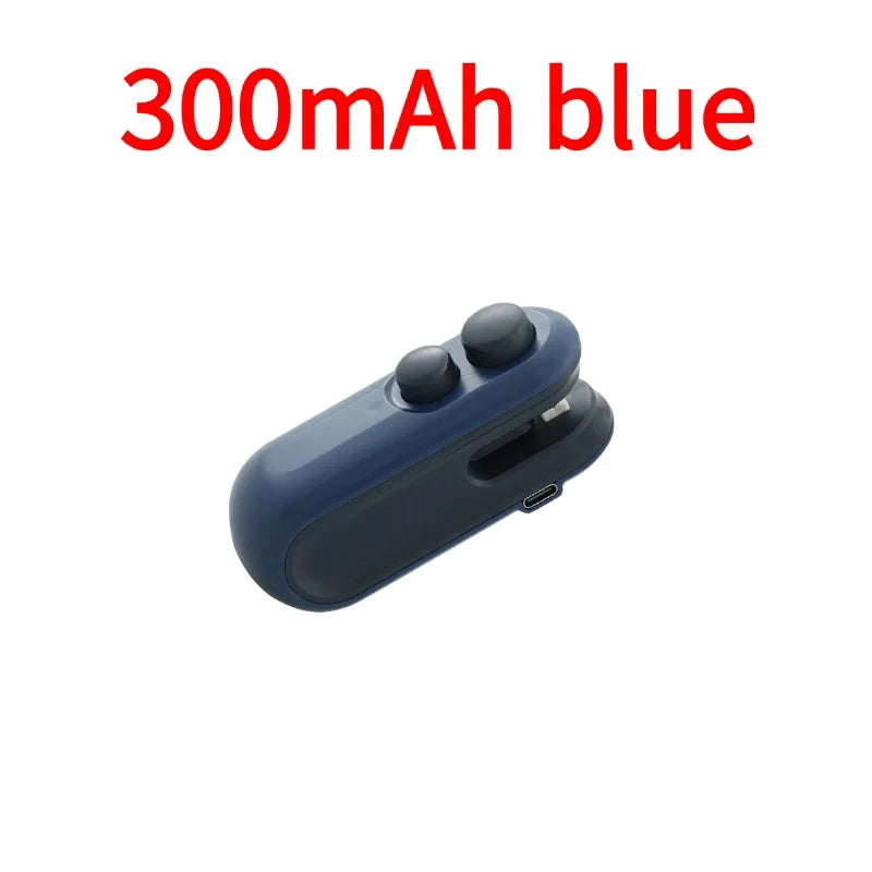 Electric Mini Heat Bag Sealing Machine Package Sealer Bags 2in1 Plastic Bag Sealing Machine Handheld Plastic Bag Heat Sealer2025