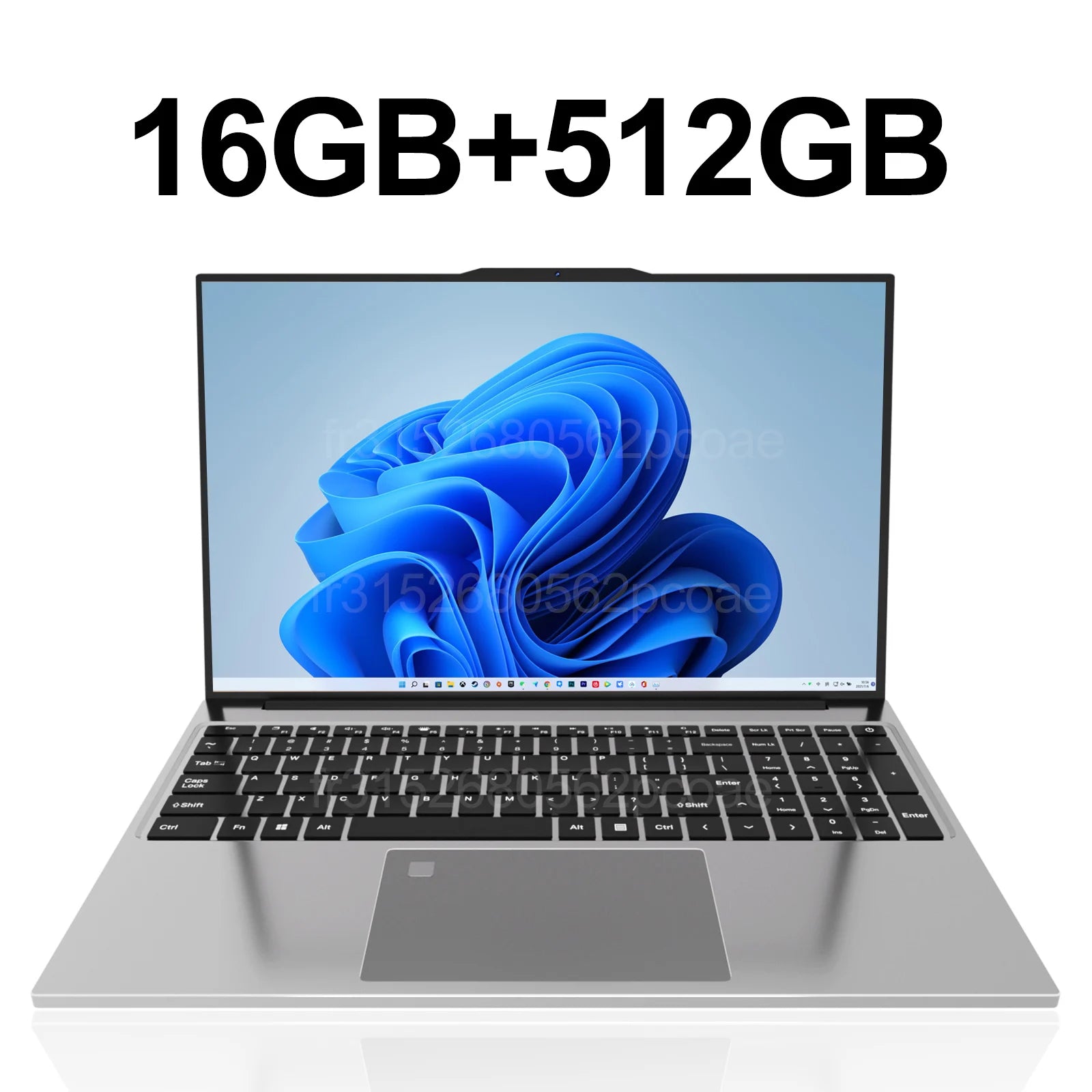 15.6"Ultra Slim Laptop Intel Core i7-6500U Notebook 32GB RAM 2048GB SSD Gamer Windows 11 1920*1080 Display Office Study Computer