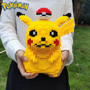 new 5210pcs Anime Diamond Micro Building Blocks Games Model  Mini Bricks Figure Difficult Decompression children Toys Gift