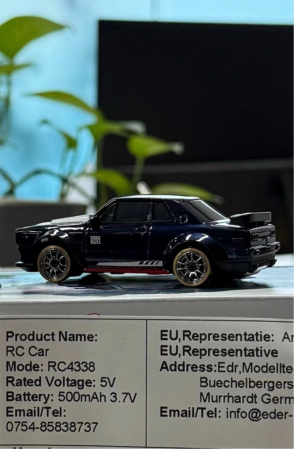 9IMOD 1/64 RC Drift Car 2.4G 4WD Full Proportional Remote Control Car with Gyro LED Lights Magnetic Charging High Low Speed
