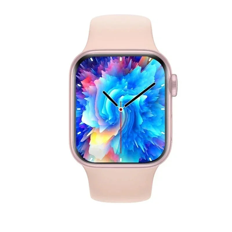 Stay connected and track your health with this stylish smartwatch for men and women—compatible with Android and iOS!