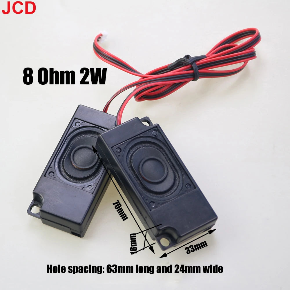 1pair Audio Portable Speakers 3070 4Ohm / 8Ohm 3W5W10W Computer Speaker Advertising LCD TV Speakers Loudspeaker Rectangle Speake