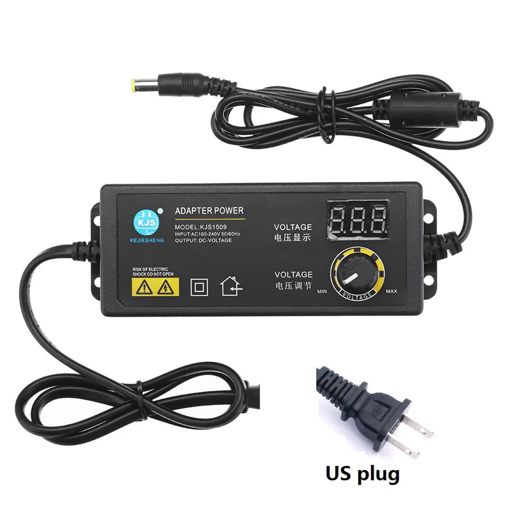 3-36V 60W Power Switching Adapter US Adjustable Power Adapters Universal Charger Switch Power Supply Adatpor for Game Player