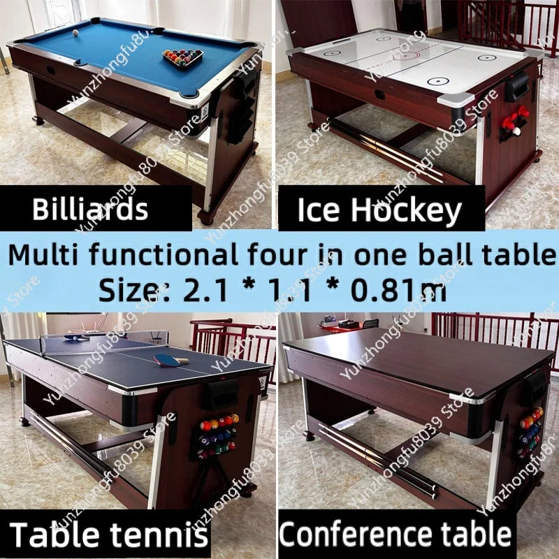 For Shipping Fees, Please Inquire With the Customer Service. Home Four-in-One Billiard Table, Standard American Billiard Table,