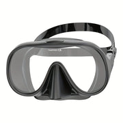 Frameless Diving Mask HD Panoramic Ultra Wide View Tempered Glass Snorkeling Swimming Goggles Suitable for Adults