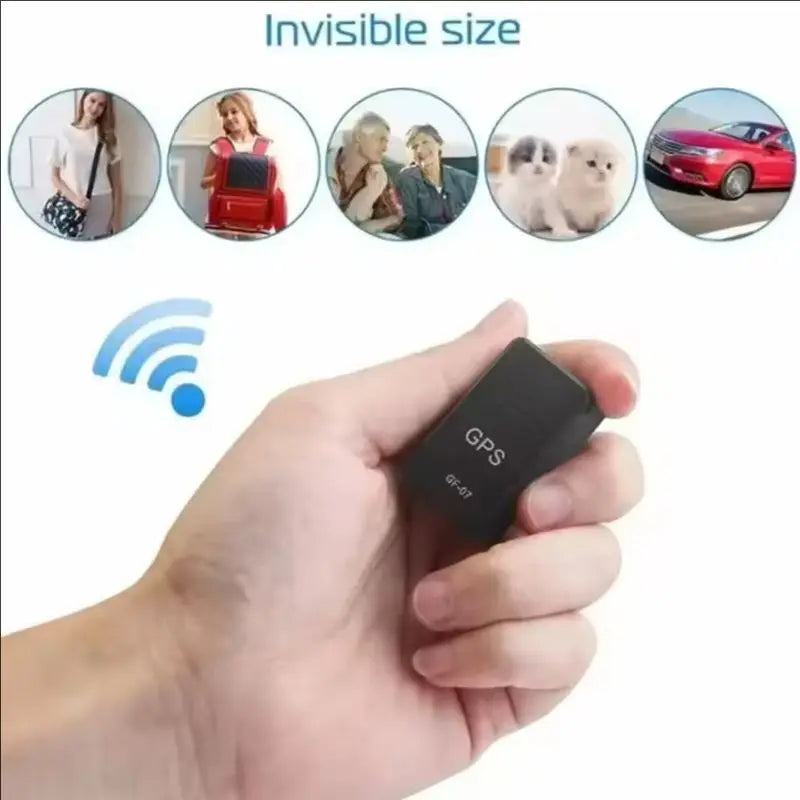 Motorcycle Car GPS Tracker GF07 Mini Tracking Locator Magnetic Vehicle Tracker Locator for Pets, Children, Elderly GPS Positioning APP