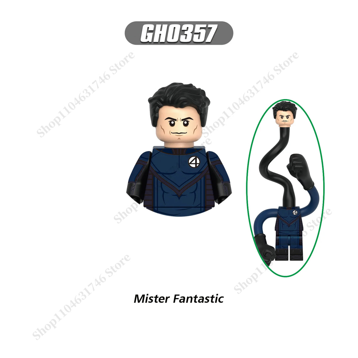 Marvel Mini assembly brick toys The Fantastic Four Superhero Building block Silver Surfer Galactus doll block toys party gifts