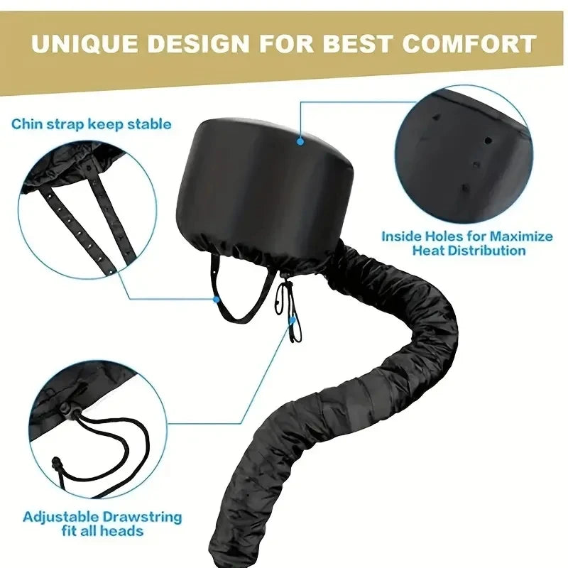 1 piece hair drying cap for quick and efficient hair drying. This cap helps speed up the drying process, leaving your hair looking sleek and dry in no time.