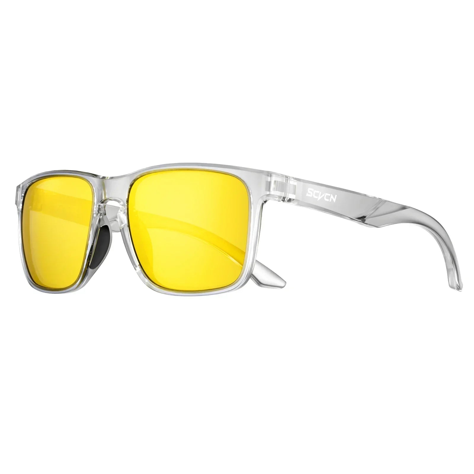 SCVCN Night Vision Glasses Fashion Sunglasses Y2K Trave Cycling Glasses Driving UV400 Mtb Fishing Sports Goggles Oversized Man