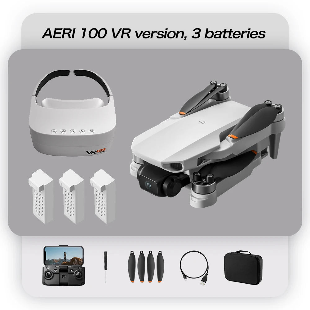 Lenovo Aeri100/Aeri100VR Remote Control Drone 5G WIFI RC Dron Quadcopter Obstacle Avoidance 8K HD Dual Camera FPV Mini Dron Toys
