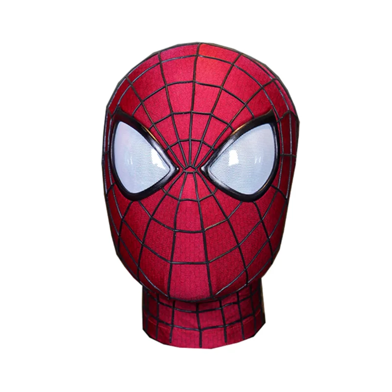 Handmade Spider-Man 2 Movie Accuracy Garfield Version Cosplay Mask Peter Parker Handicraft Collectible Item For Gift