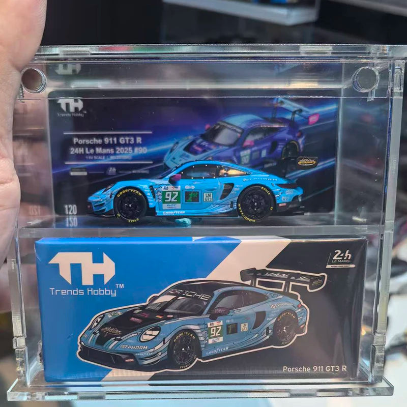 Trends Hobby 1:64 Porsche 911 GT3 R24H Le Mans 2025 Diecast Car Model Ship Now
