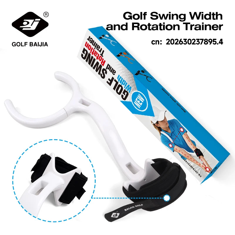 Golf Arm Swing Trainer, the Prosendr Widener, Golf Swing Width Trainer, Arm Swing Posture Improve Device, Suitable for Practice