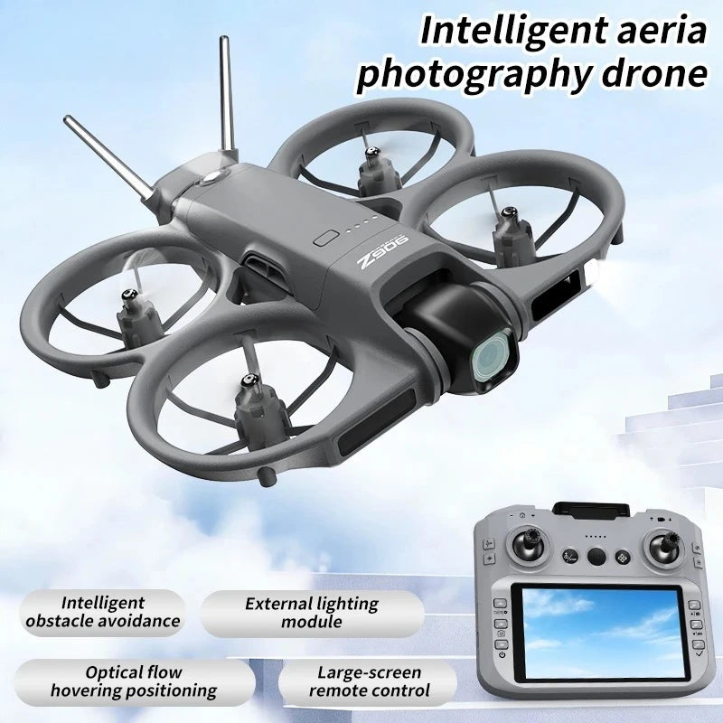 Original Z906 4K 8K Drone 5G Brushless Anti Drop Four Axis Long-Range Obstacle Avoidance Foldable Quadcopter RC GPS Dron