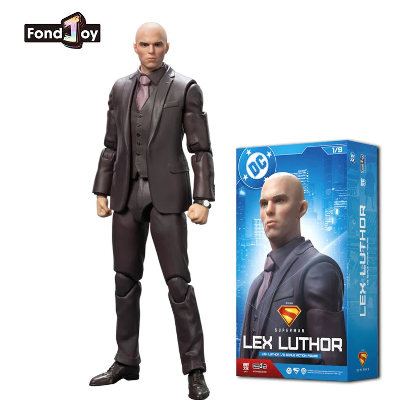 Fondjoy Lex Luthor Model New Superman Movie 1/9 Action Figure DC Movie Version Figure Character Desktop Ornaments Toys Gifts