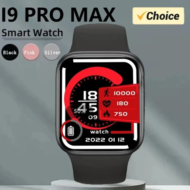 Stay connected and track your health with this stylish smartwatch for men and women—compatible with Android and iOS!