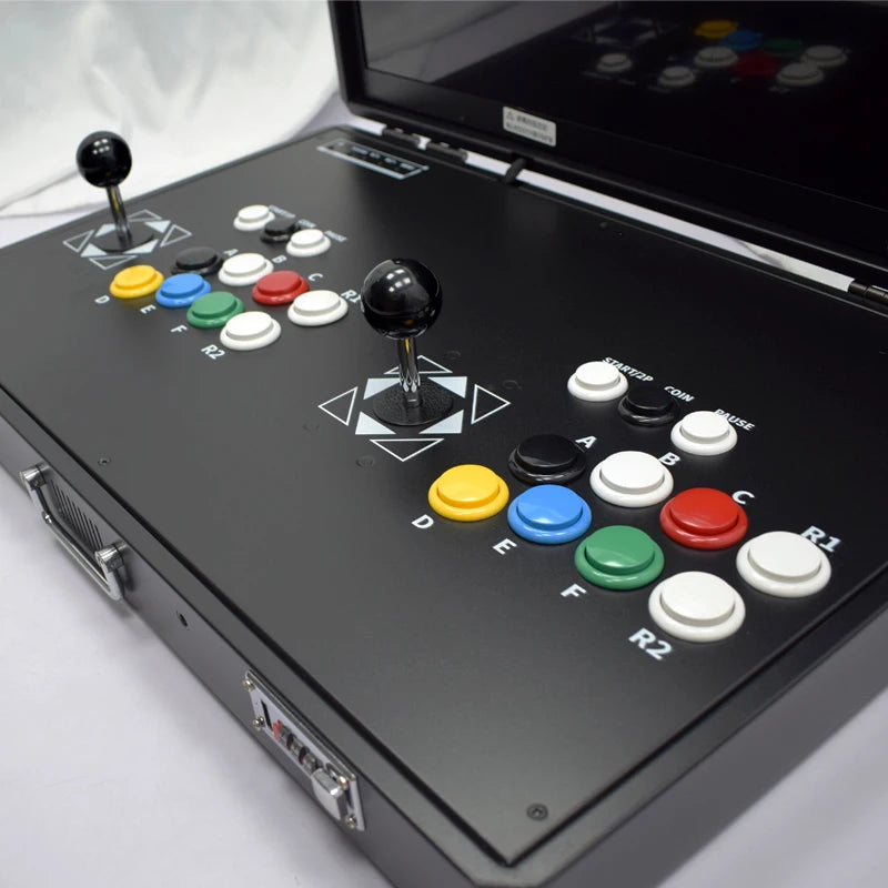 Pandora H3 24 Inch LCD Arcade Console, 23000 Games, 2 Players PCB Board, Retro Video, Box Table Bartop Machine