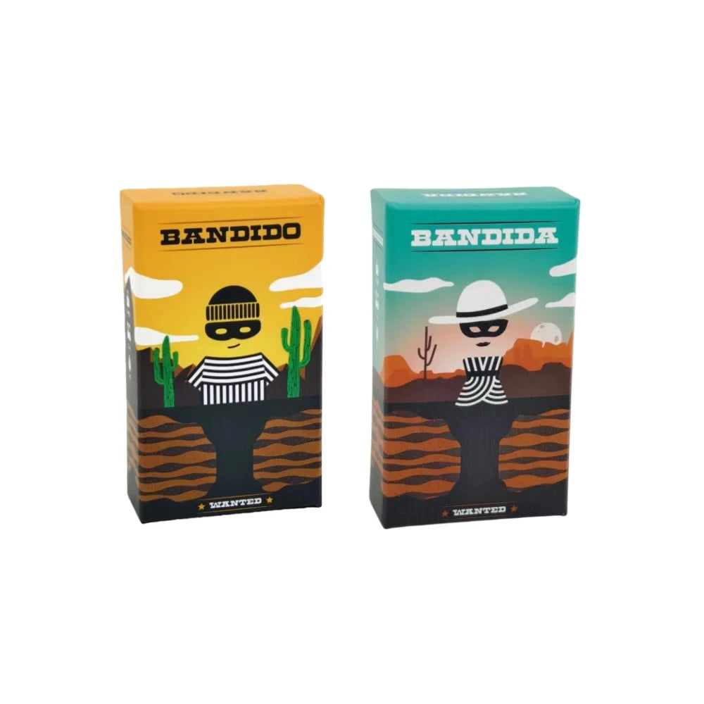 Hot Bandido Bandida Family Strategy Card Game 1-4 Players Party Fun Chinese English Explanations Christmas Bilingual Game Night