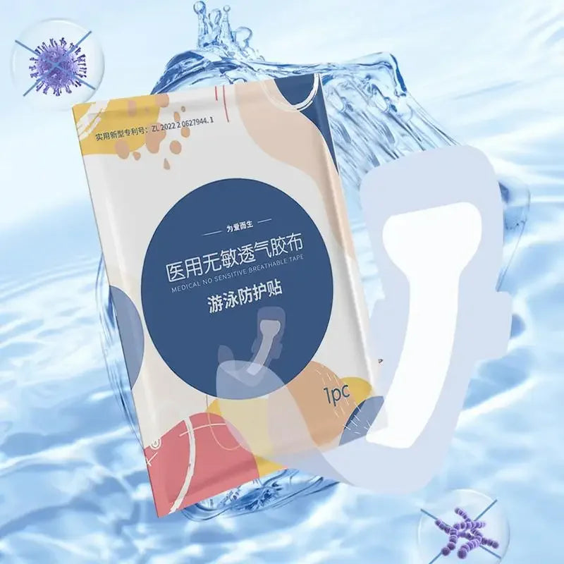 Transparent waterproof Swimming privacy sticker Women Swimming private patches Private Stickers Private area protection sticker