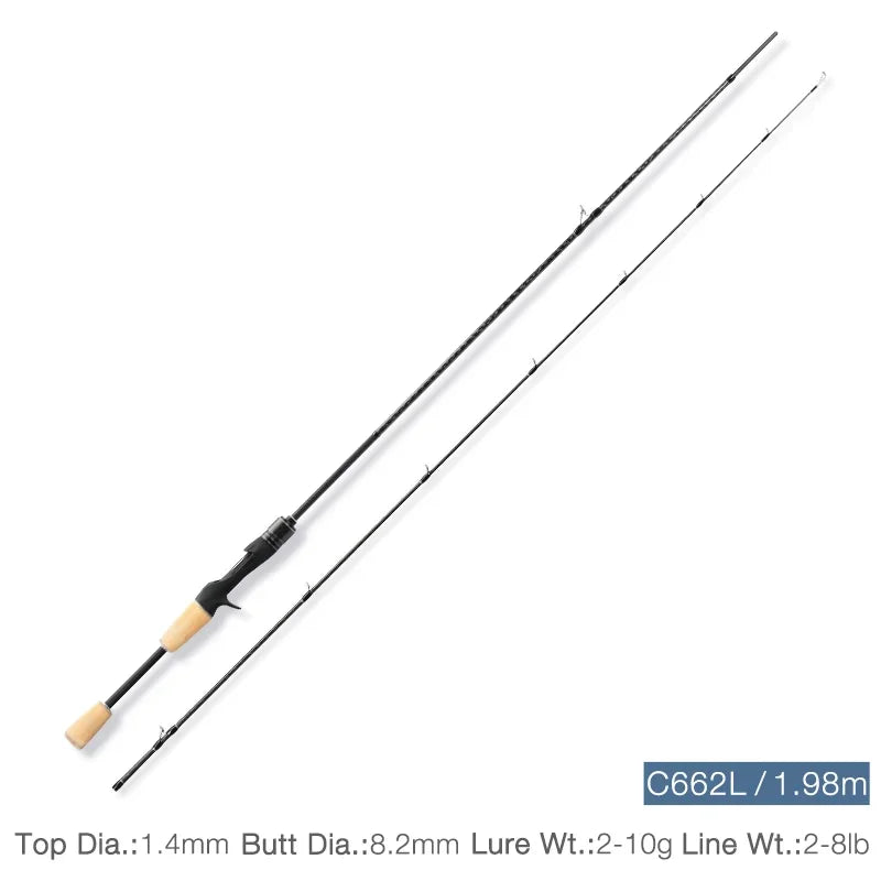TSURINOYA DRAGON Light Game Fishing Rod 1.6m 1.8m UL Fast Action FUJI Guide Spinning Casting Carbon Rod For Trout Rochfish Bass
