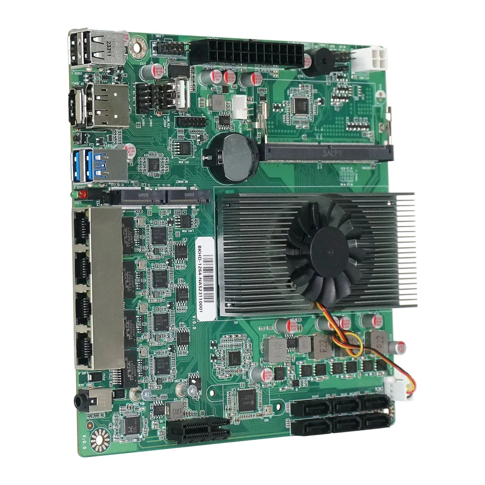 Build a powerful storage solution with the Topton NAS motherboard featuring Intel N150/N100 processors and support for 6-bay drives—ideal for reliable, high-performance network-attached storage with Low Power Firewall ITX Mainboard