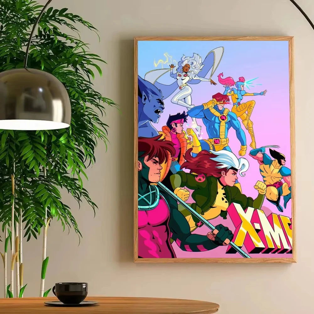 1pc X-X-M-MEN Classic Movies Poster Poster Art Print Bar Living Room Furniture Decor