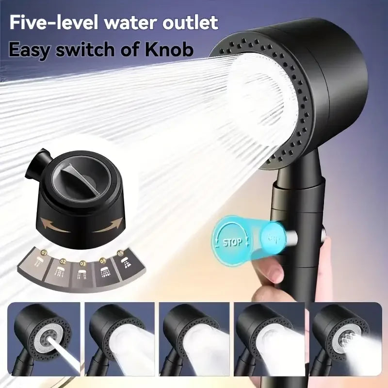 Handheld Shower Head (5 Modes)