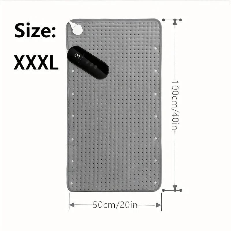 40" X 20", XXL heating pad, large electric heating pad, local warehouse, 9 heat levels