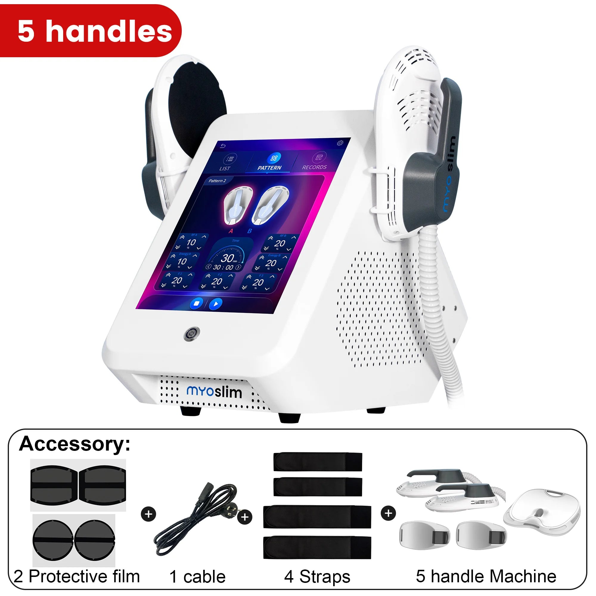 6500W EMS Neo RF Body Sculpt Machine Pro Electromagnetic Fat Burning Muscle Stimulation Slimming Device For Fitness And Wellness