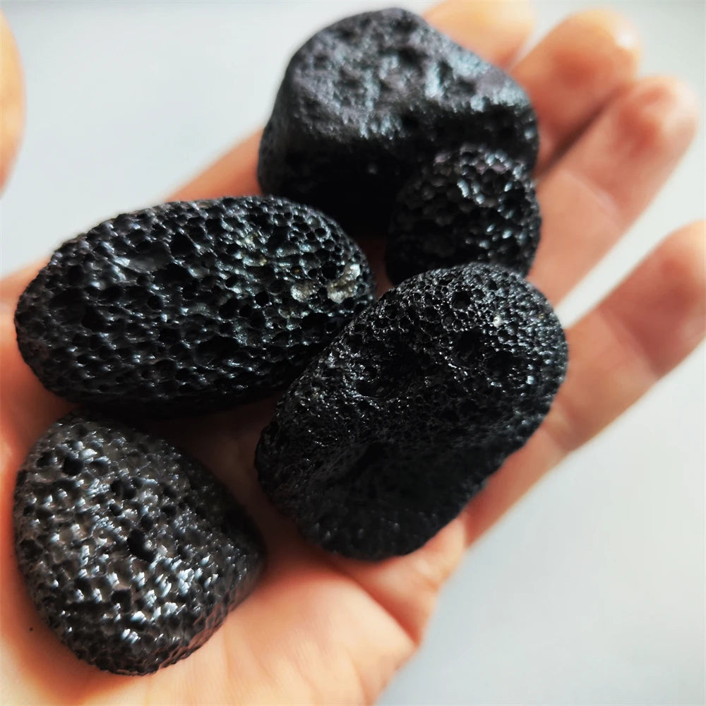 Natural Aquarium Fish Tank Decoration Filter Media Volcanic Rock Biological Ball Bio Filter Clear Water Honeycomb Filter Stone