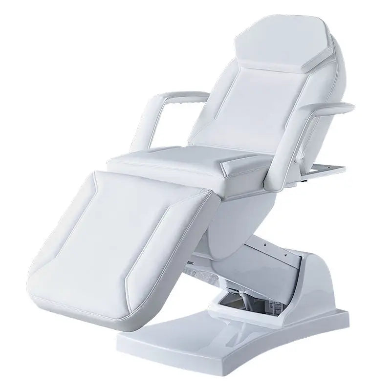 Electric Salon Massage Table Metal Frame Synthetic Leather Adjustable Spa Treatment Bed For Esthetician Tattoo Beauty Clinic Use