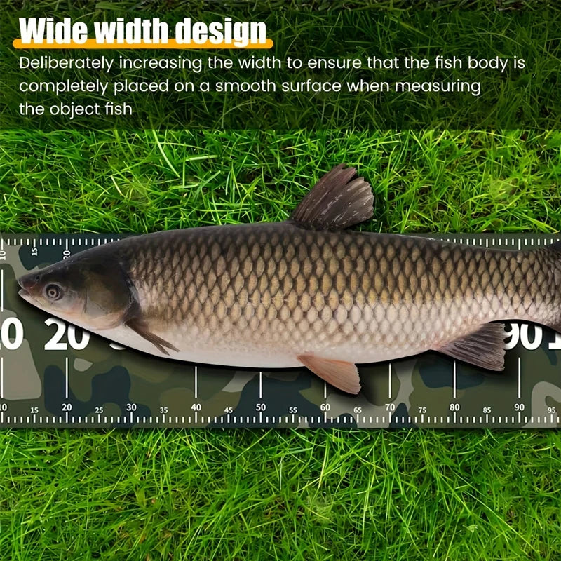1pcs Fishing Ruler PVC Waterproof Durable Of Measuring Tape for Tackle Box, Boat, Kayak Fishing Gear Use Width 10cm 20cm 30cm