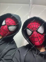 New Handmade Spiderman 2 Movie Accuracy Garfield Version Cosplay Mask Peter Parker Venom Marvel Collectible Toys Gift For Fans