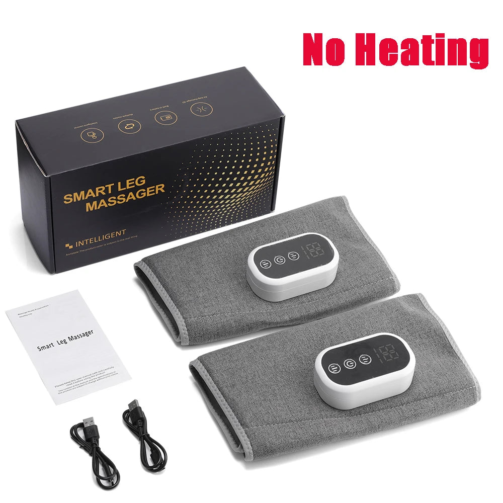 Foot Air Pressure Leg Calf Massager Promotes Blood Circulation Muscle Relaxation Device 360° Full Cover Leg Massager