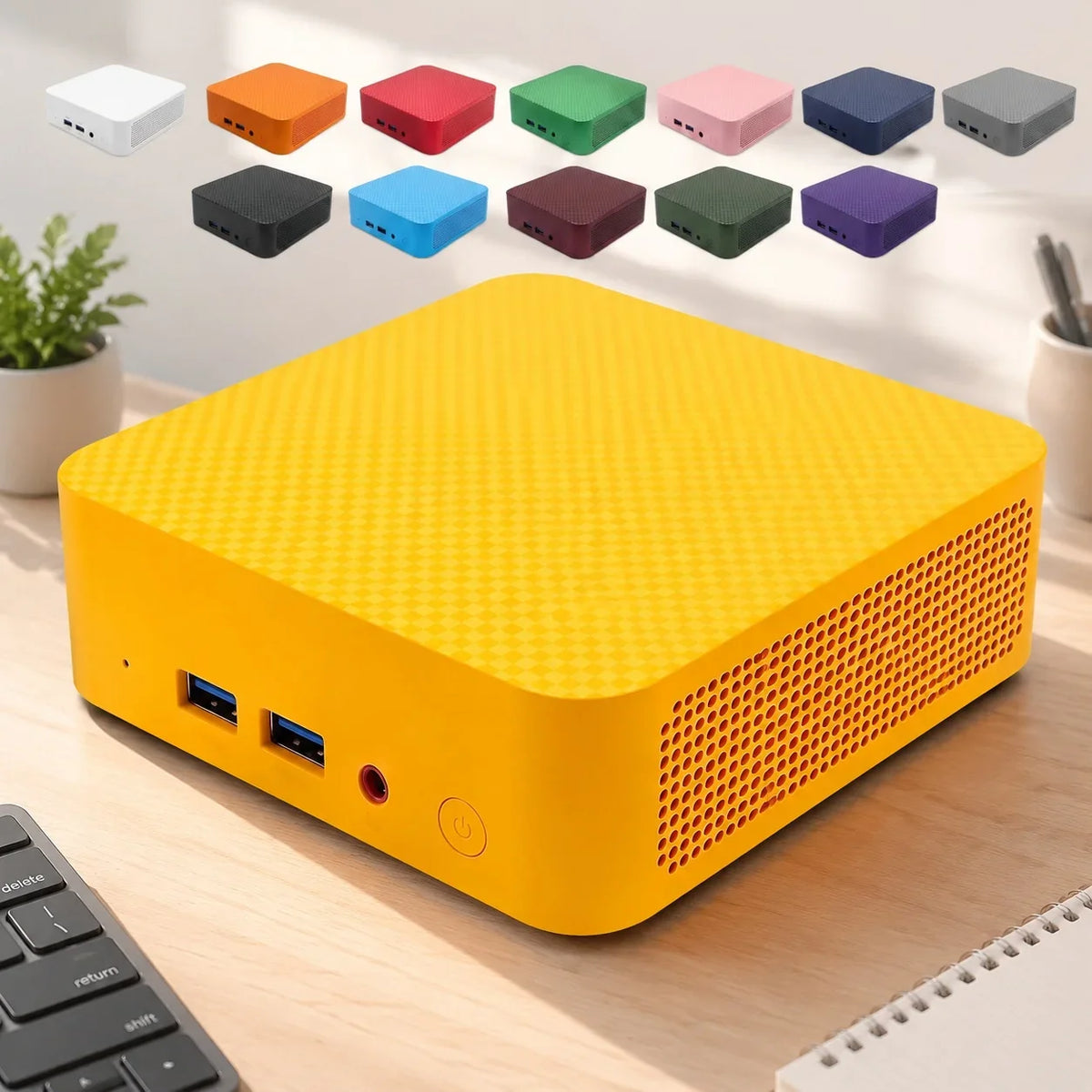 2026 Mini PC Core i9 10980HK Windows 11 Computer 16GB RAM 1TB M.2 SSD Portable Gaming Computer 60Hz 4K HD Mini Desktop PC Gamer
