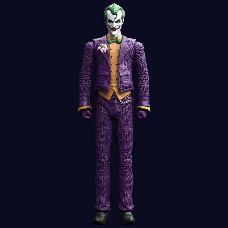 Crazy Edition Arkham Knight Batman Series2 Mystery Box F5 Roundd Culture Batman Vs Joker Action Figure Assemble Collectible Gift