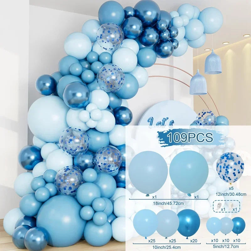 Balloon Garland Arch Kit Birthday Party Decoration Girl Birthday Foil Balloon Bridal baptism Decor Globos Wedding Party Supplies