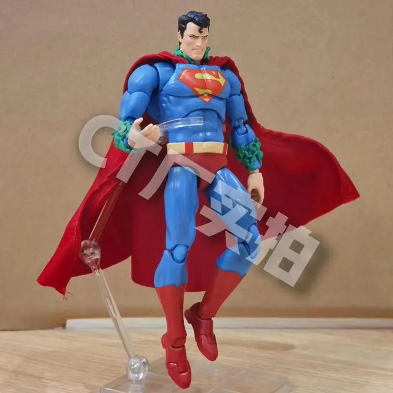 CT MAFEX No.117 Superman (Hush) DC Comics Justice League Articulated Action Figure Collectible Model for Adult Collectors