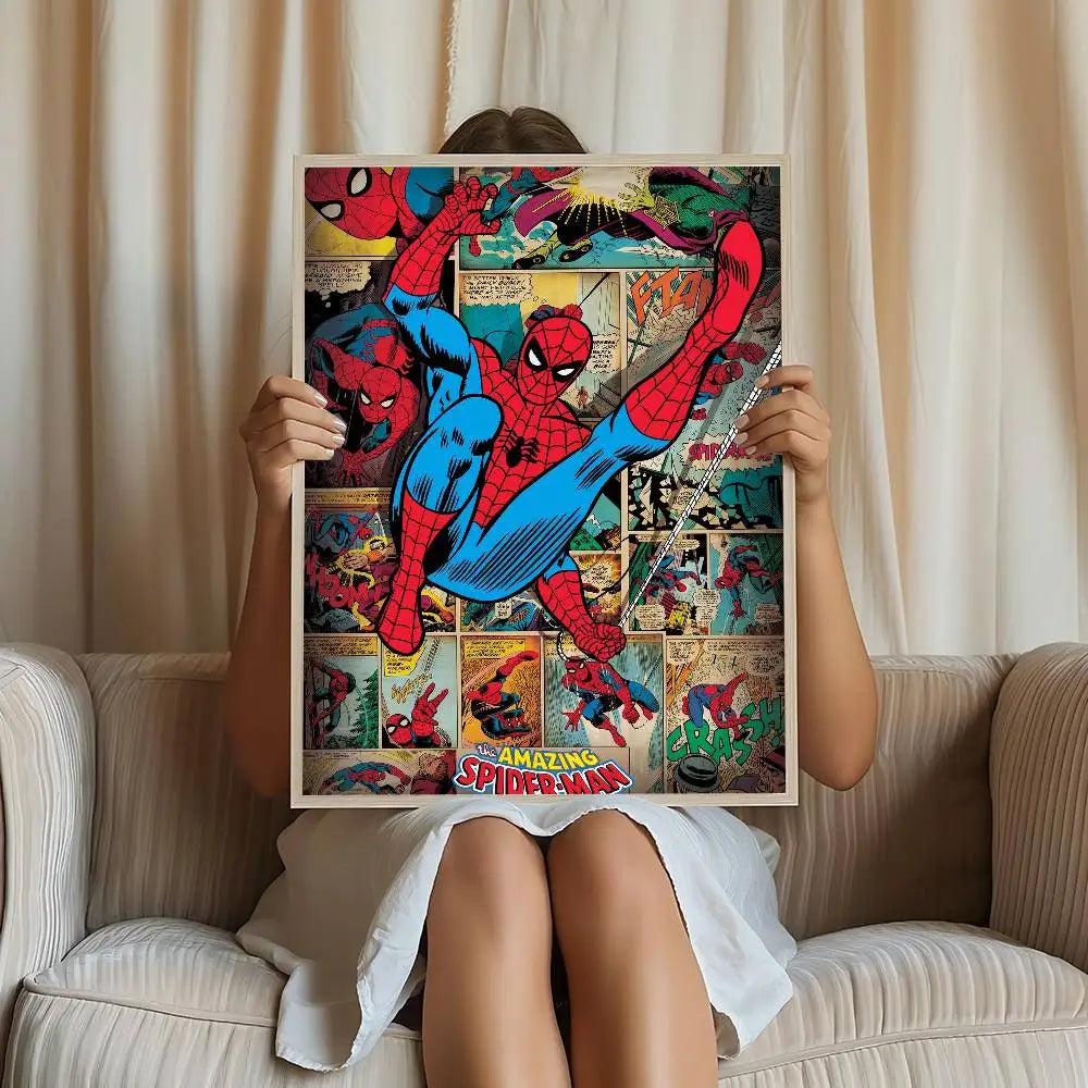 Anime Spiders-movie-Manes Wall Art Print Poster Japanese Art Exhibition Decorative Painting Modern Home Decor Gift Unframed