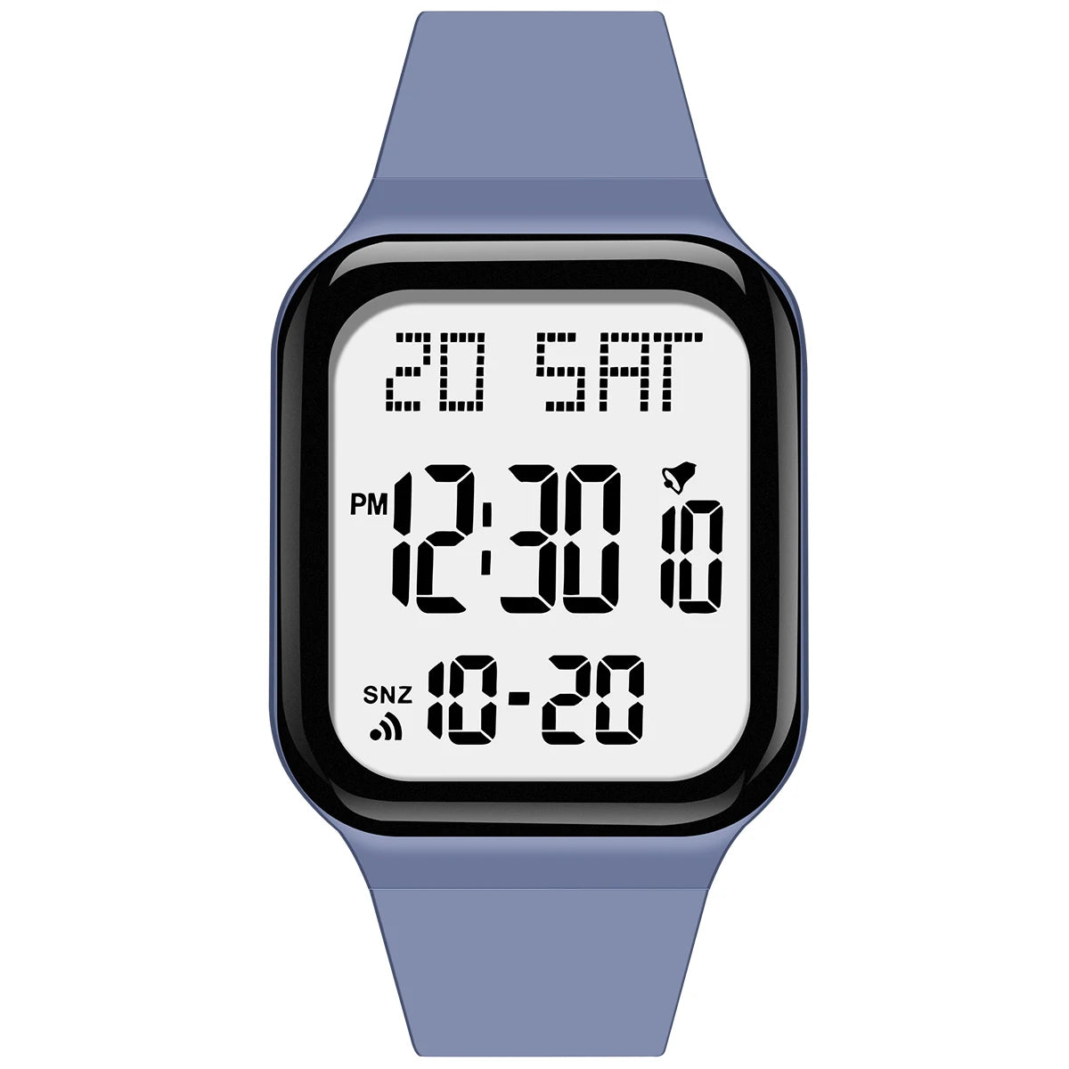 Student Watch Fashion Casual Sports Watch LED Luminous Waterproof Digital Display Electronic Watch Unisex
