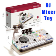 DJ Mixer with Microphone Electronic Piano Keyboard (KIDS)