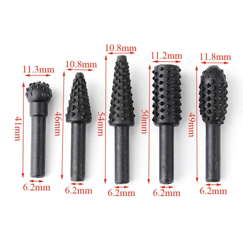 1/4'' 5PCS Drill Bit Set Cutting Tools for Woodworking