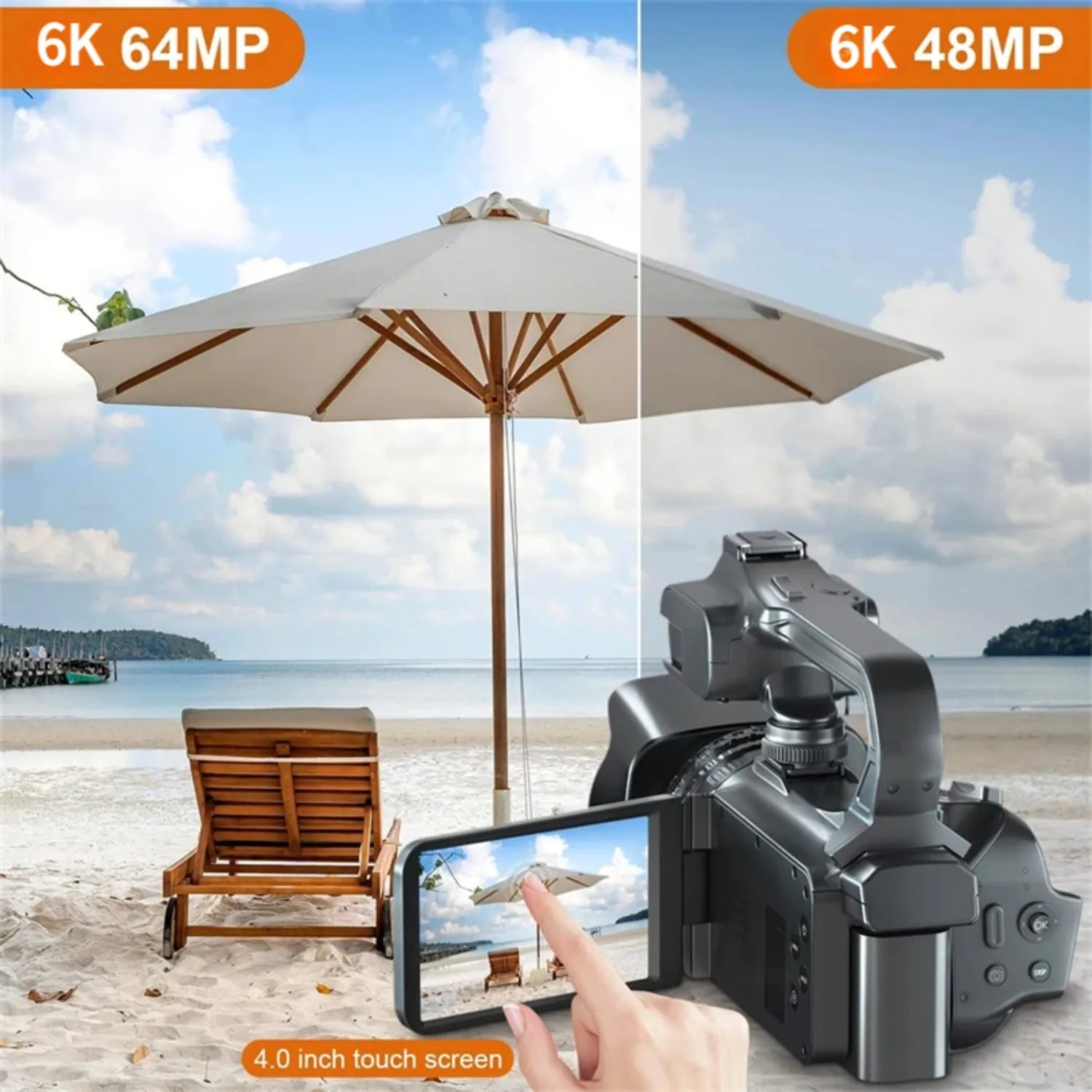 4K Professional Camcorder