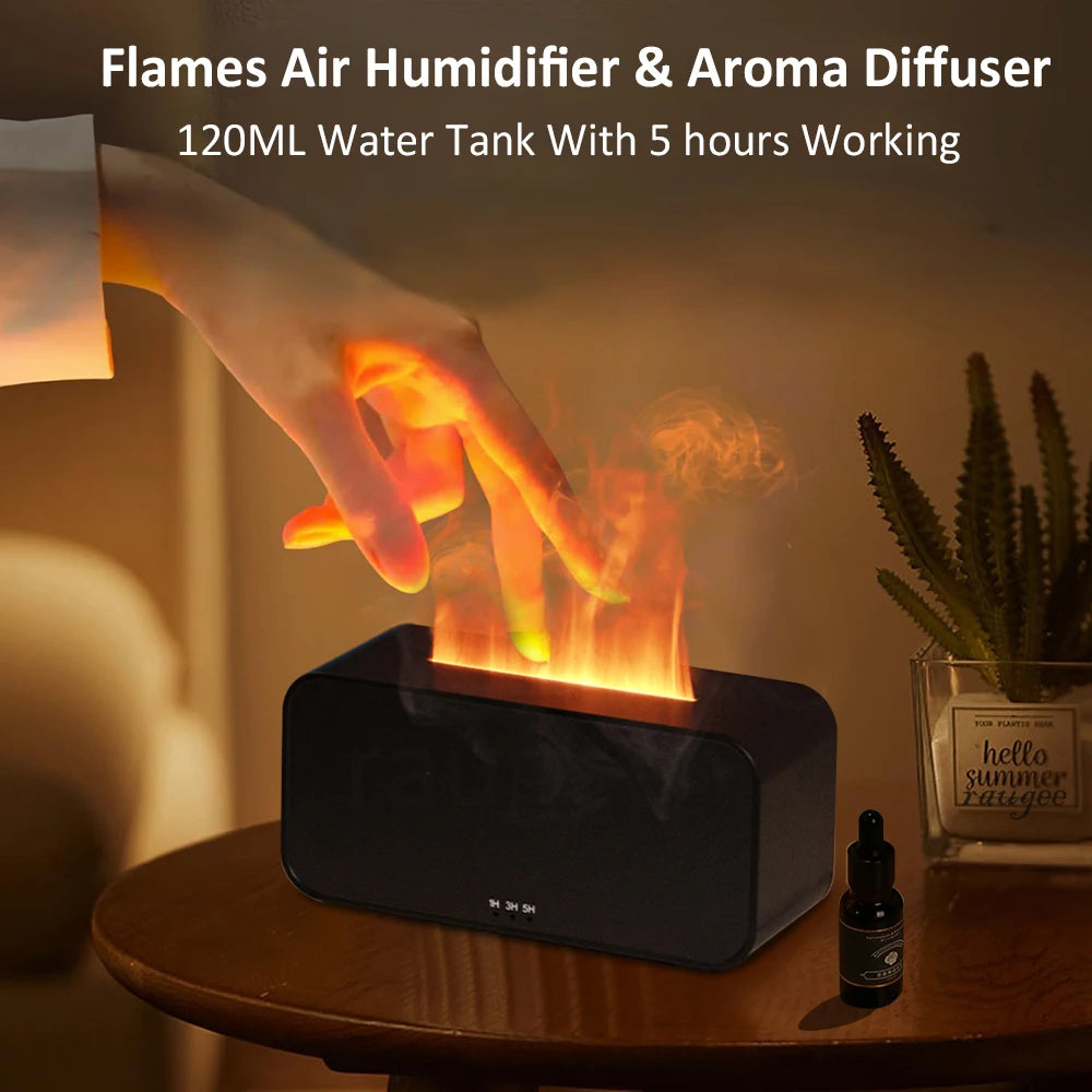 Air Aroma Humidifier Diffuser Essential Oils Humidifiers with LED Light